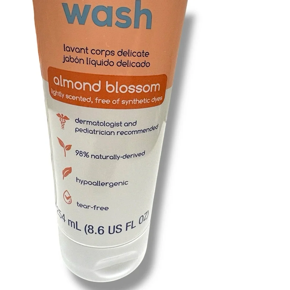 NEW BABY MAGIC  8.6 Oz Tube DELICATE‎ WASH Almond Blossom Lot Of 2